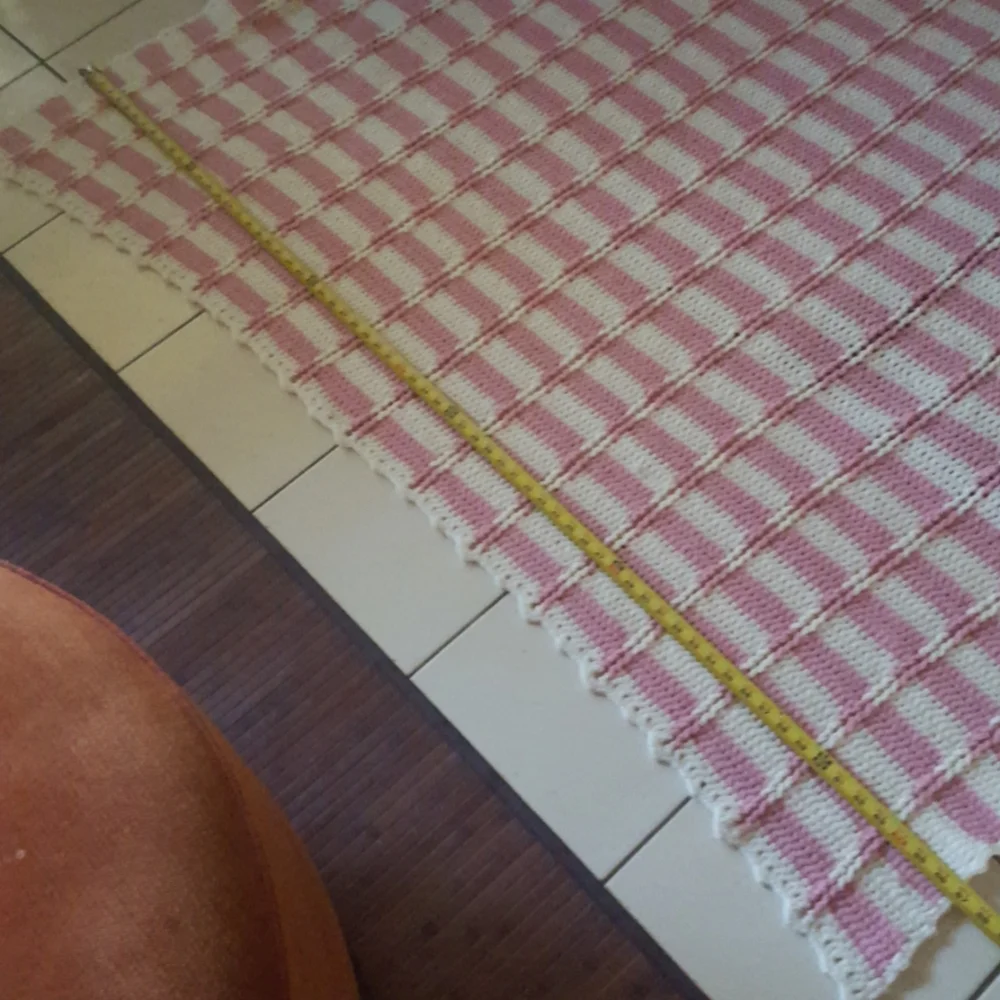 Hand crochet quilt